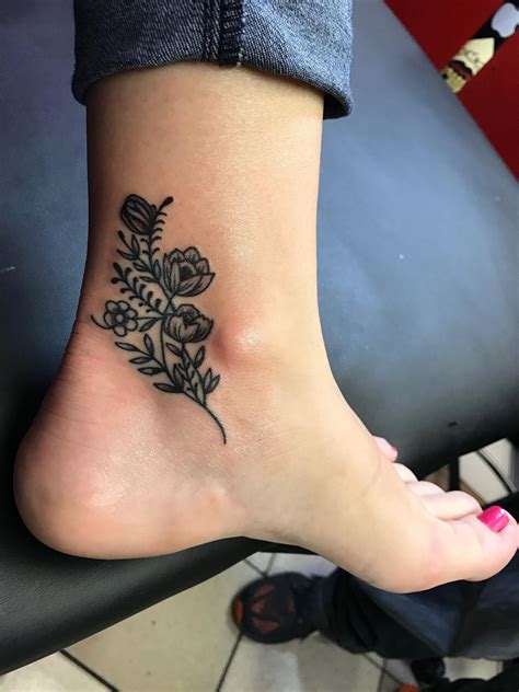 ladies tattoos on foot|More.